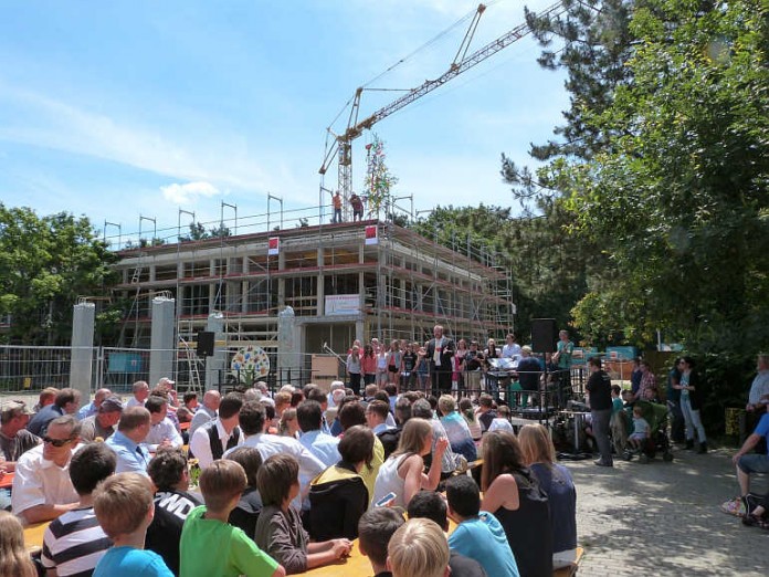 Richtfest an der IGS Rheinzabern